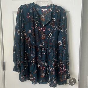 Maurices fall floral babydoll l